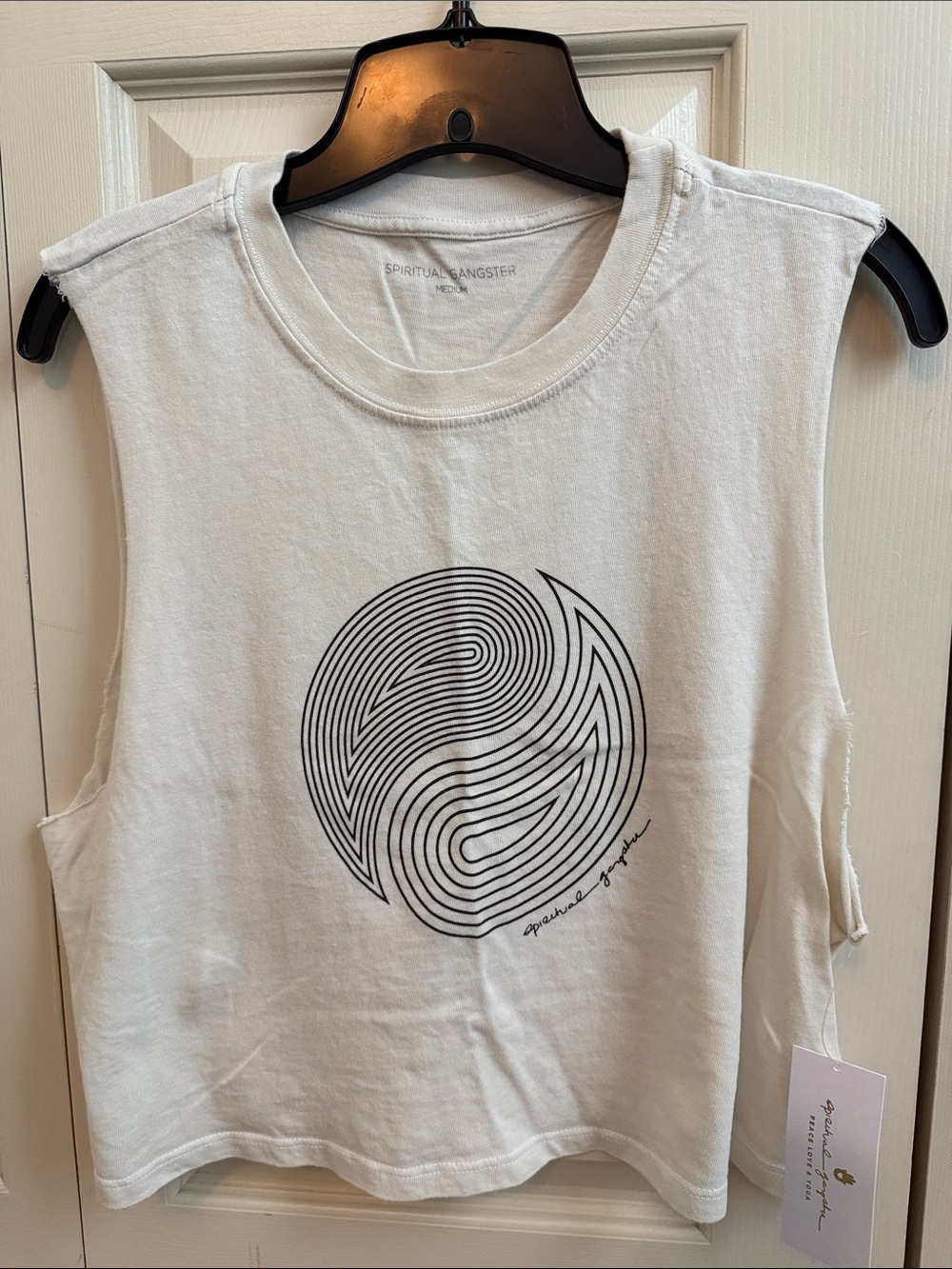 Spiritual Gangster YinYang Callie Crop Tank